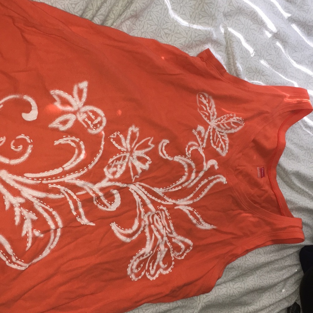 Hanes Tank-top Orange
